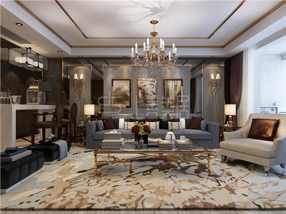 嘉苑小区180平后奢风