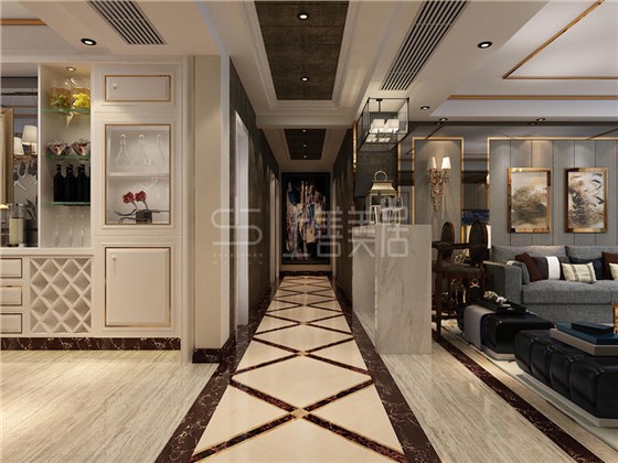 嘉苑小区180平后奢风