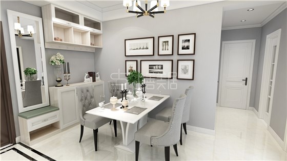 奥北公元135平简欧混搭