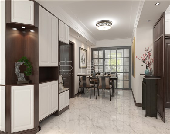 润佳花园95平新中式