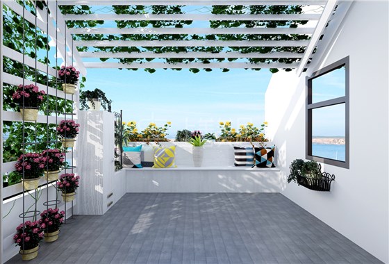 西山庭院110平现代简约