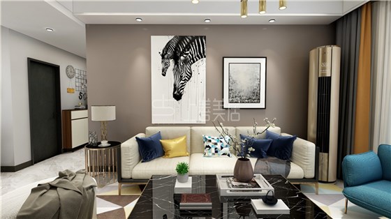 紫晶悦城132平后现代风格