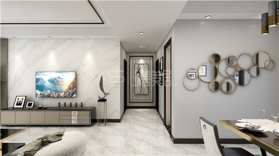 紫晶悦城132平后现代风格