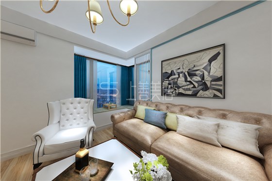 东岸名苑100平简美