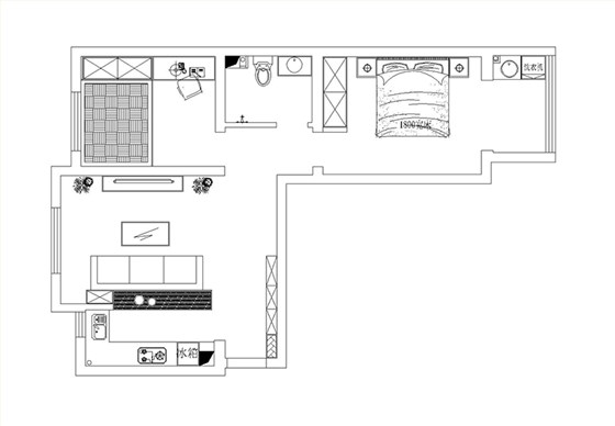 上城浩林园89平平面