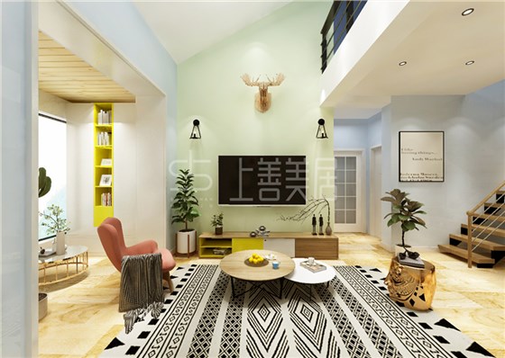 石门小区150平北欧风格