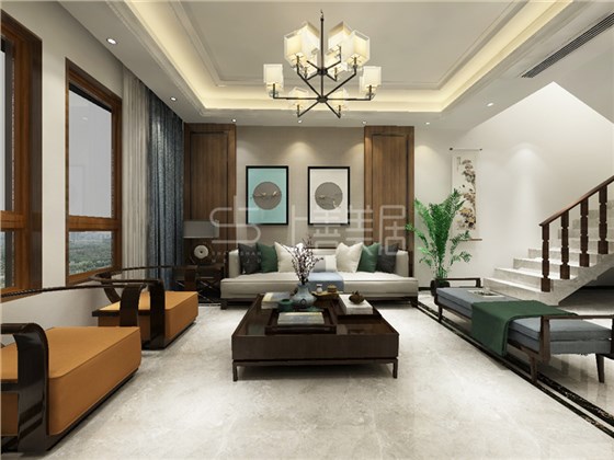 西山林语200平新中式