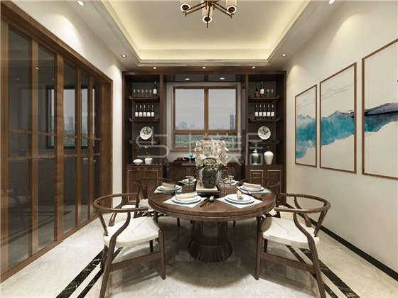 西山林语200平新中式