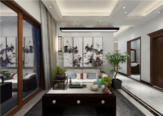 西山林语200平新中式