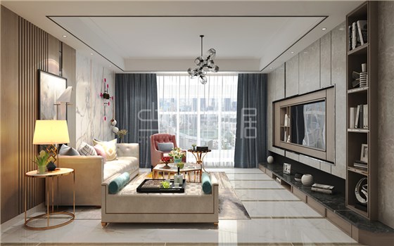 盛邦大都会139平现代简约