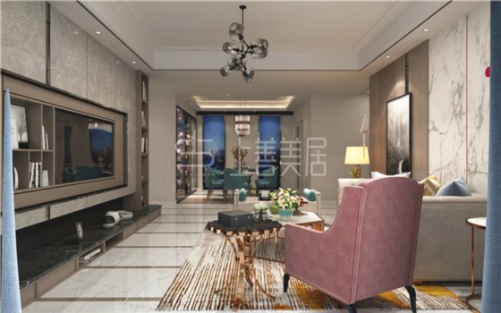 盛邦大都会139平现代简约