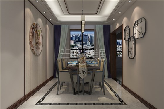 天河悦城168平新中式