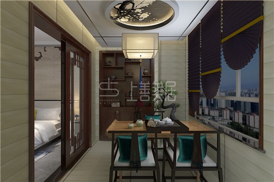 天河悦城168平新中式