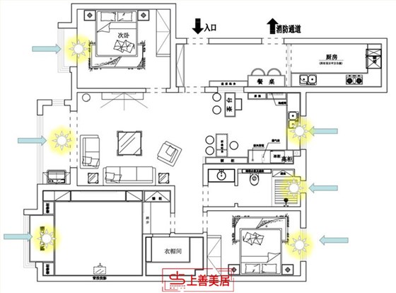 采光通风图