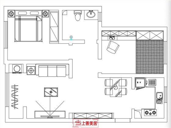 森林城93平平面图