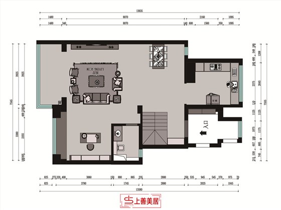 碧桂园170平装修03