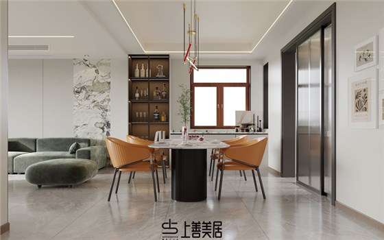 秀水名邸轻奢风格效果图01
