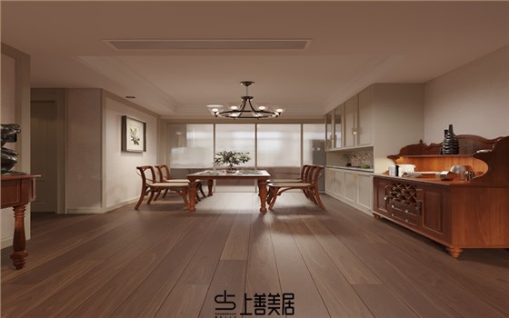 德贤华府160平美式效果图01