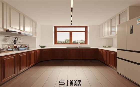 德贤华府160平美式效果图02