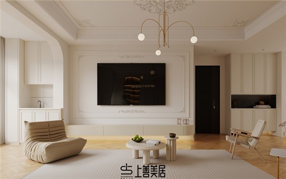 栾城林荫春天170平法式效果图10