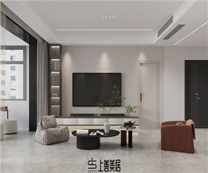 德贤华府160平简欧风格效果图