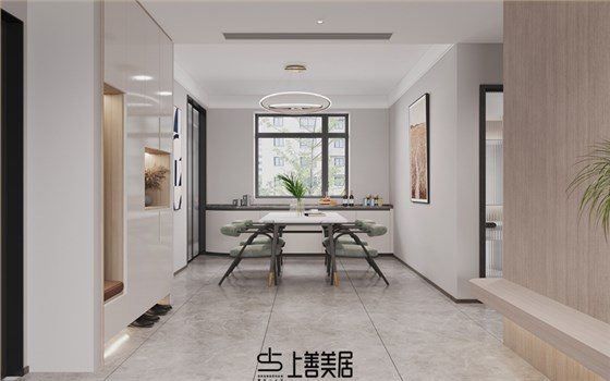 格林公馆140平现代简约风格效果图07