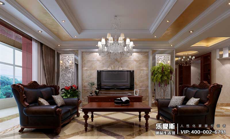 绿园小区165平米欧式风格装修效果图