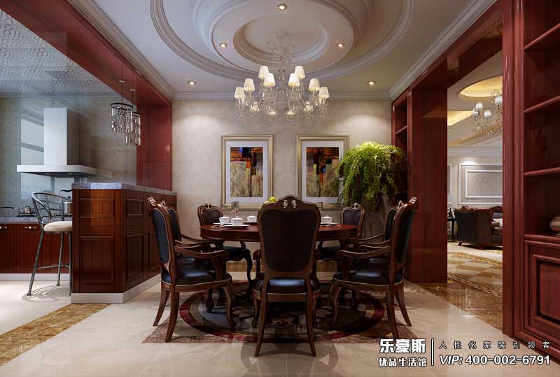绿园小区165平米欧式风格装修效果图