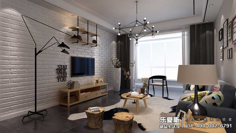 林荫大院工业风装修效果图