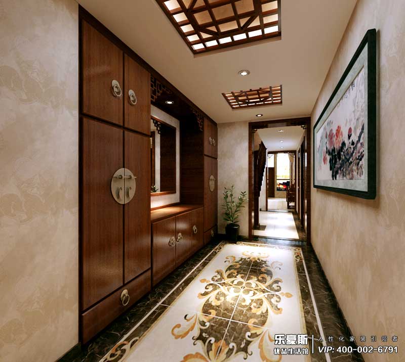 纳帕溪谷中式风格装修效果图