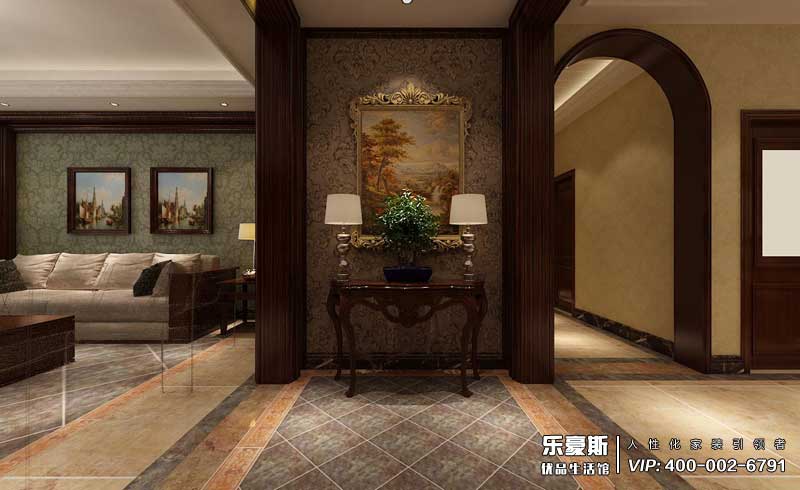 天下锦城200平米新中式装修效果图