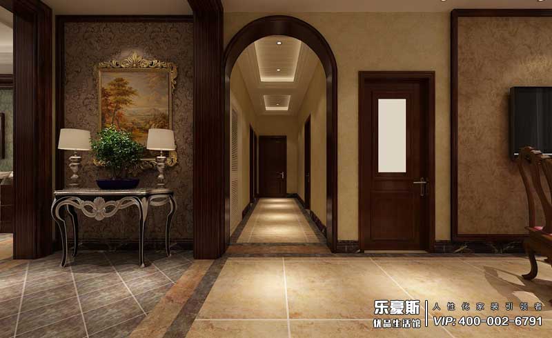 天下锦城200平米新中式装修效果图