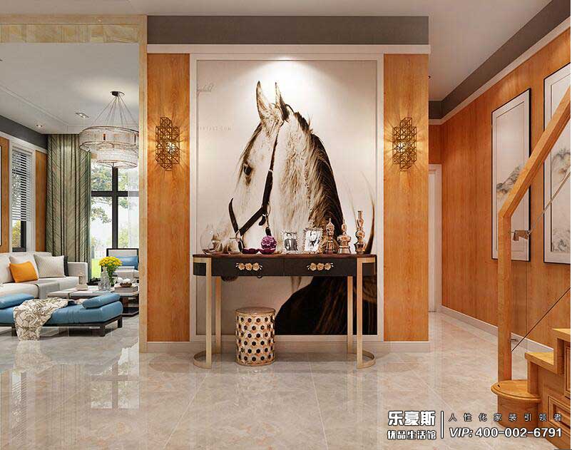 盛世天骄花苑港式风格装修效果图