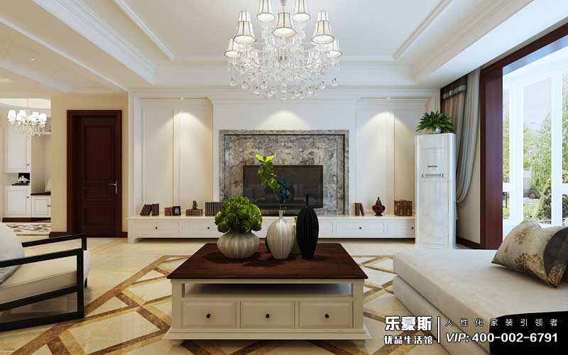 万信城市花园170平米简约风格装修效果图