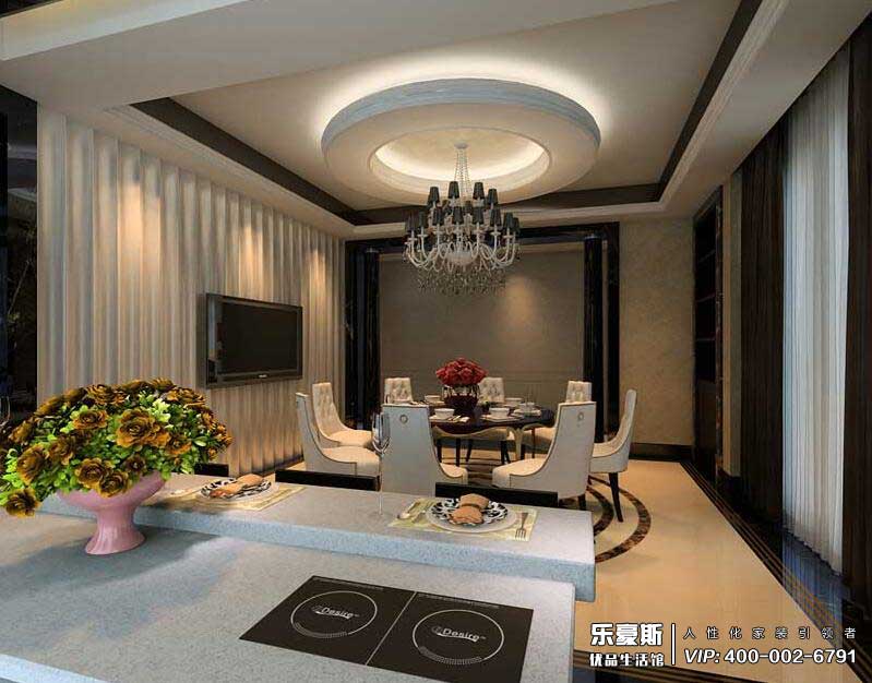 西美金山湖小镇后现代风格别墅装修效果图