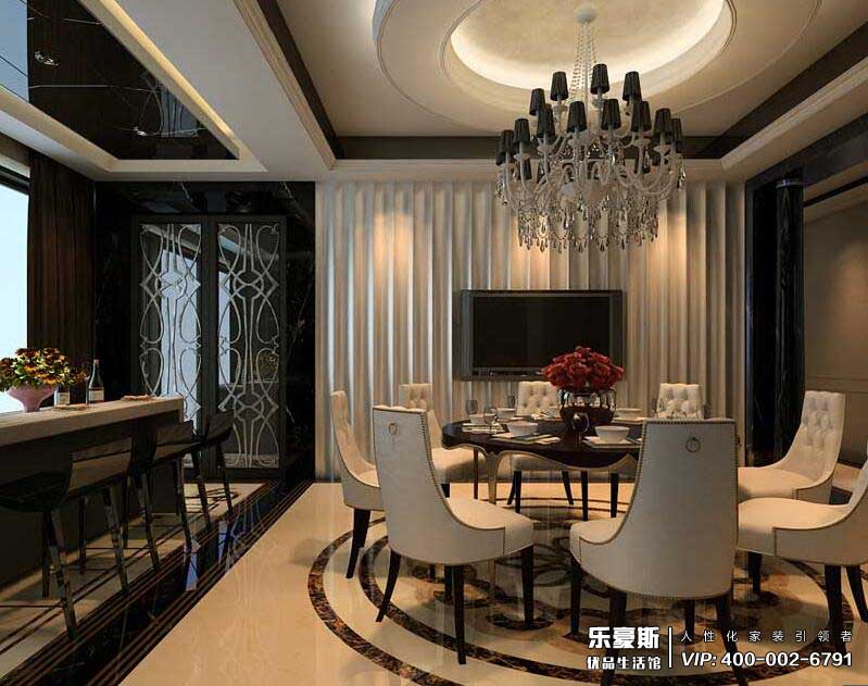西美金山湖小镇后现代风格别墅装修效果图
