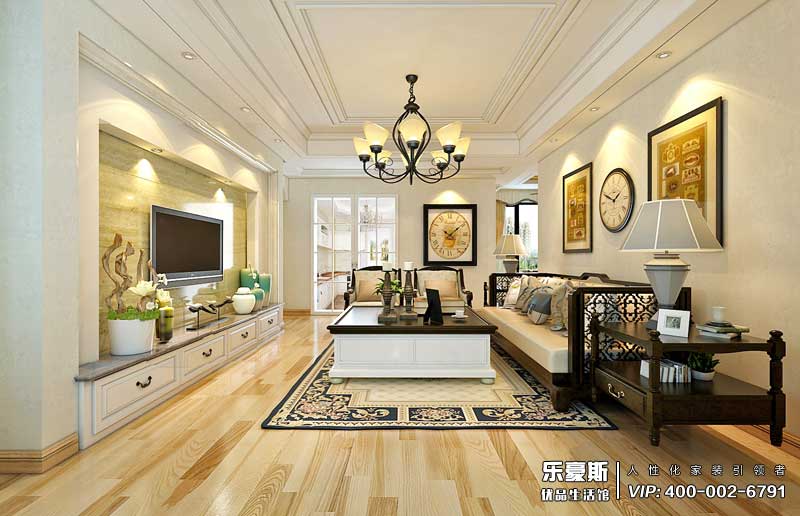 瑞府别墅混搭风格装修效果图