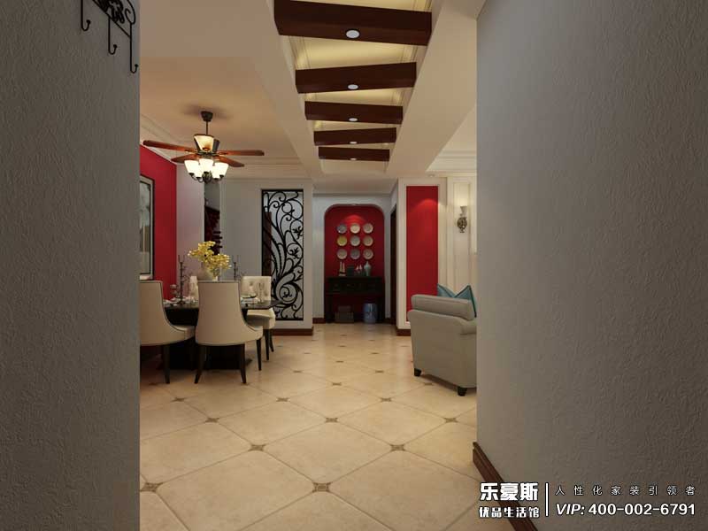 同祥城美式风格装修效果图