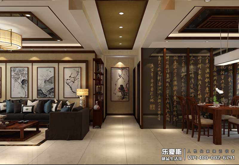 林荫大院新中式风格装修