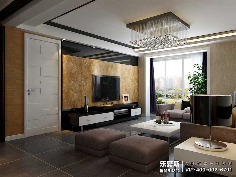 建投十号院165平米后现代风格装修