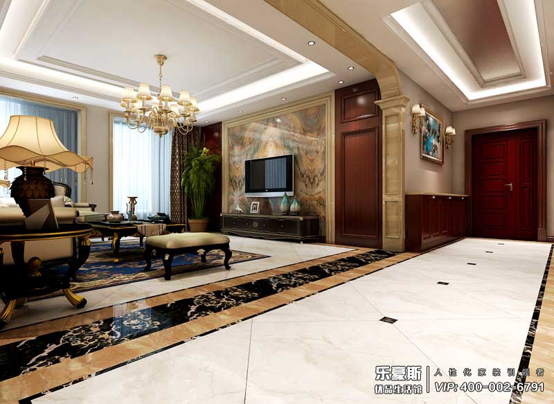 盛世御城装修效果图美式