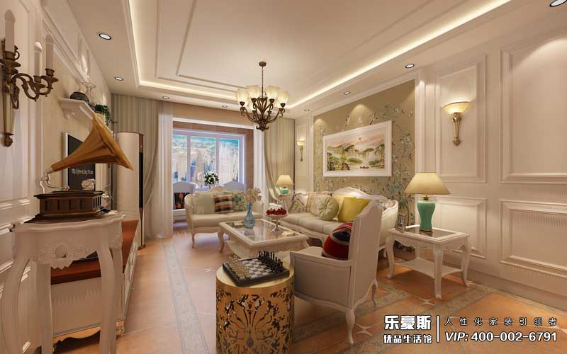 林荫大院美式风格装修效果图