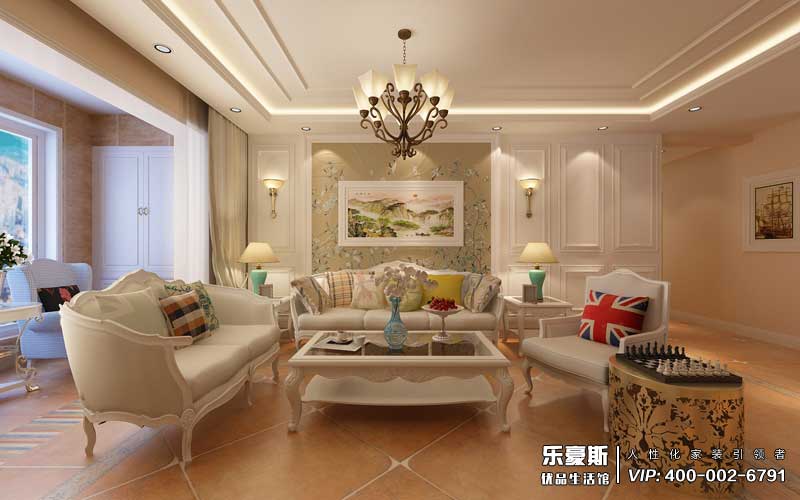 林荫大院美式风格装修效果图