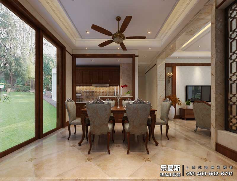 中储七星公馆美式风格装修效果图