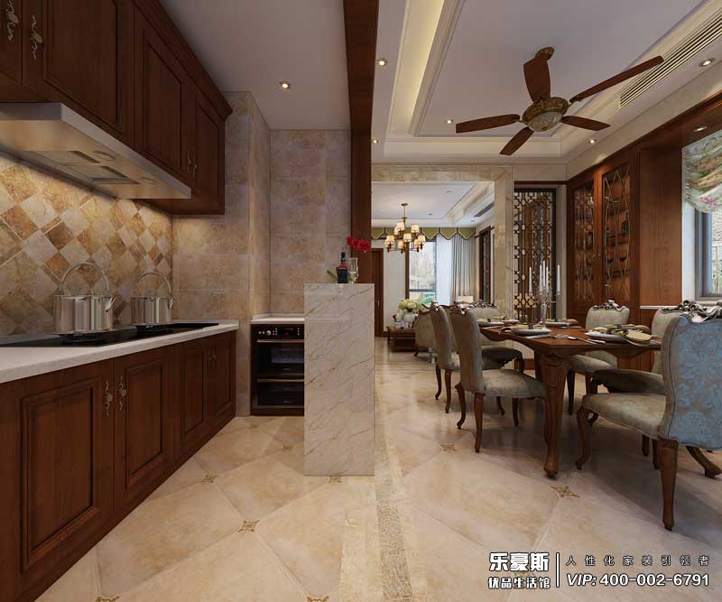 中储七星公馆美式风格装修效果图