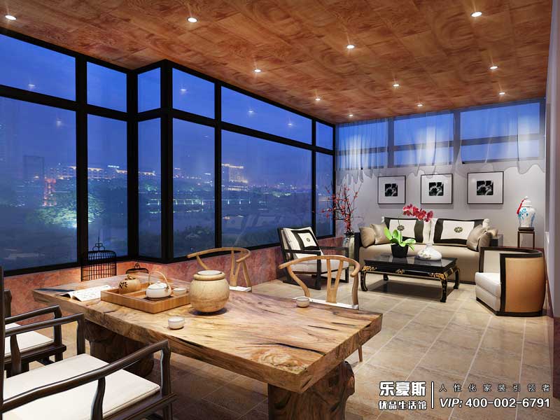 中储七星公馆美式风格装修效果图