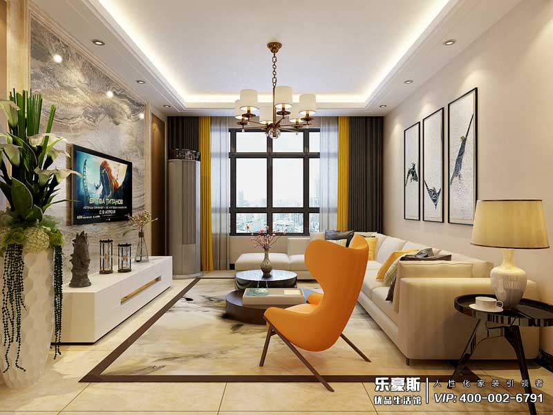 筑源1836现代装修效果图