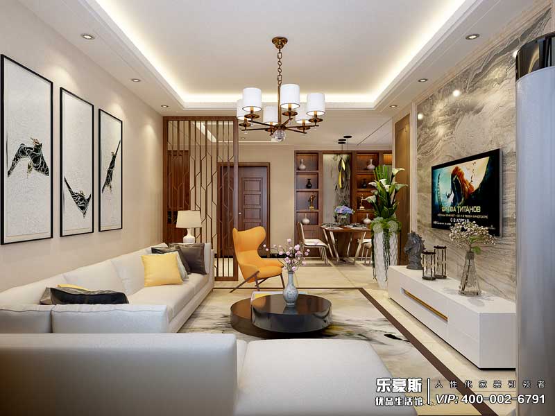 筑源1836现代装修效果图