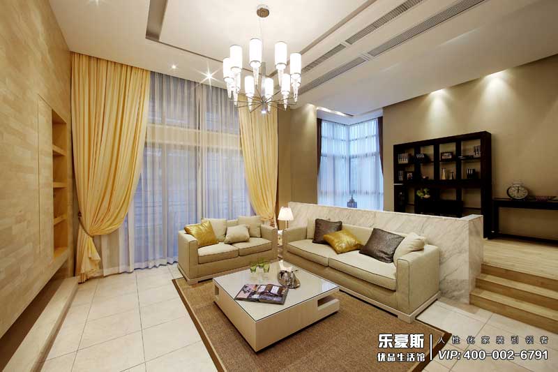 星湖国际花园现代简约装修效果图