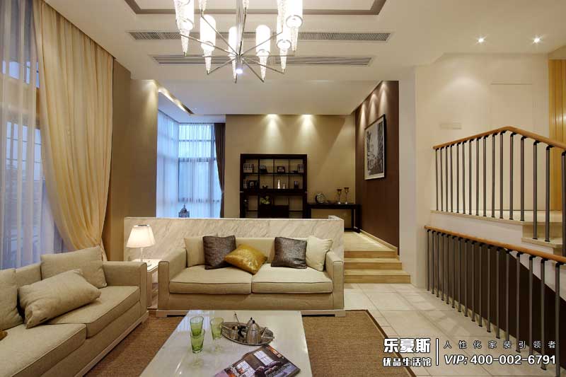 星湖国际花园现代简约装修效果图